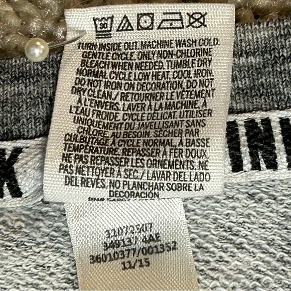 VICTORIA’S SECRET PINK RARE SWEATSHIRT LIKE NEW SIZE LARGE - Picture 9 of 9